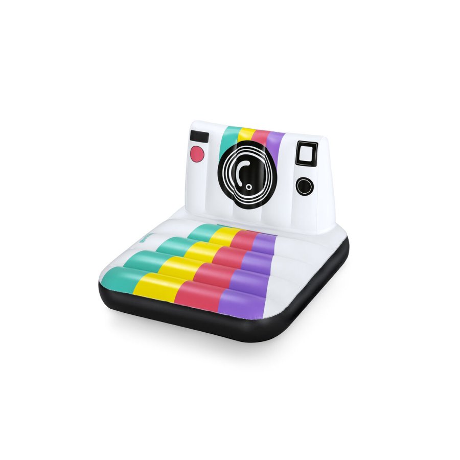 Oppustelig poolstol Bestway Fotografiapparat 127 x 102 cm #4