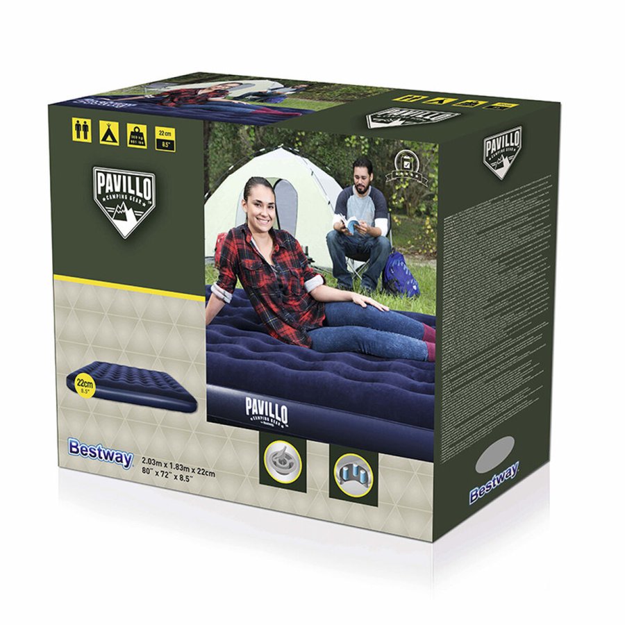 Luftmadras Bestway King 203 x 183 x 22 cm #2
