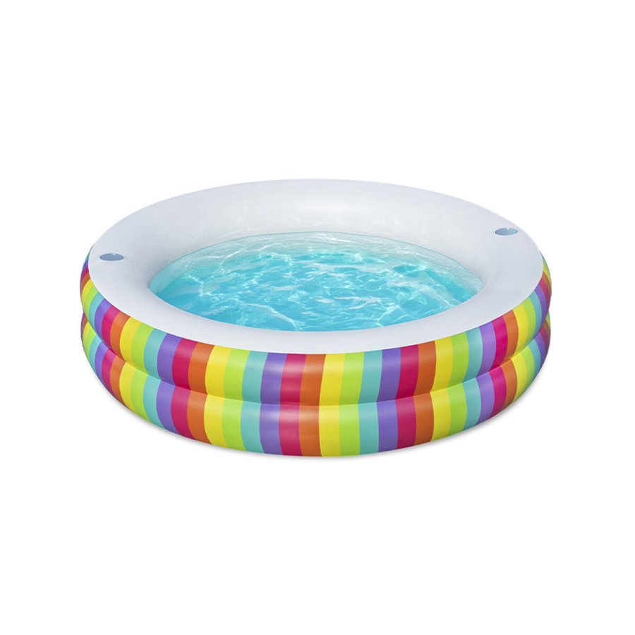 Oppustelig Pool til Brn Bestway Regnbue 206 x 206 x 51 cm #1