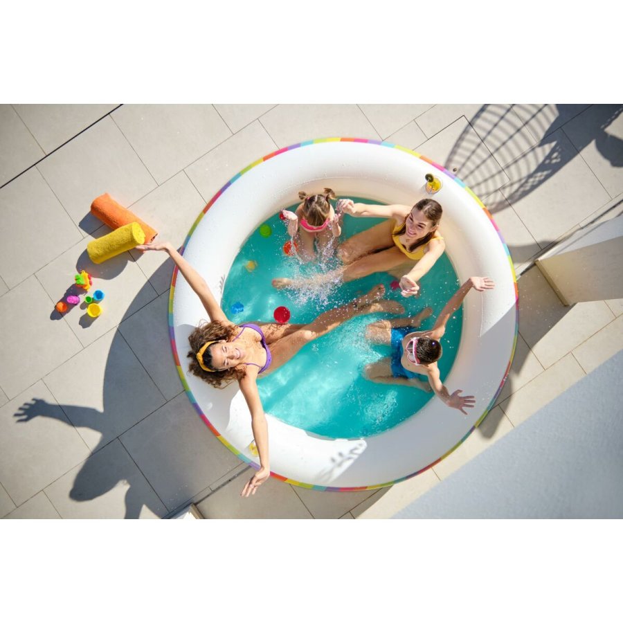 Oppustelig Pool til Brn Bestway Regnbue 206 x 206 x 51 cm #7