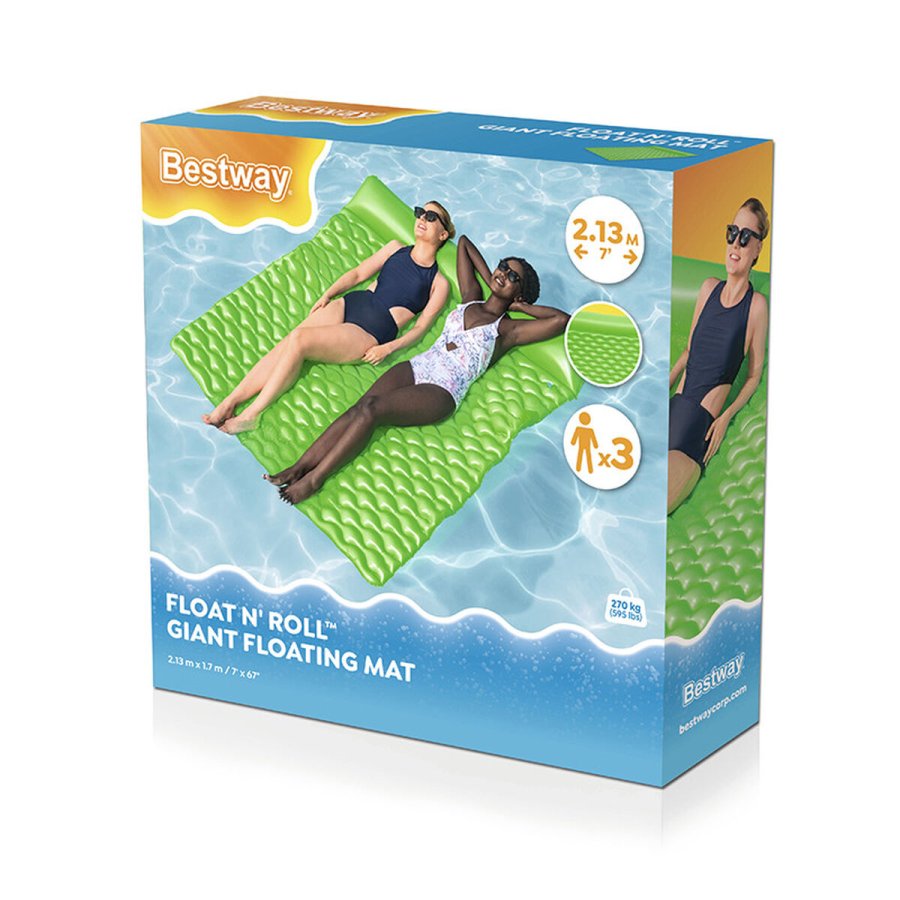 Luftmadras Bestway 213 x 170 cm Roll-up #2