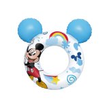 Oppustelig flyder Bestway Hvid Mickey Mouse 74 x 76 cm #1