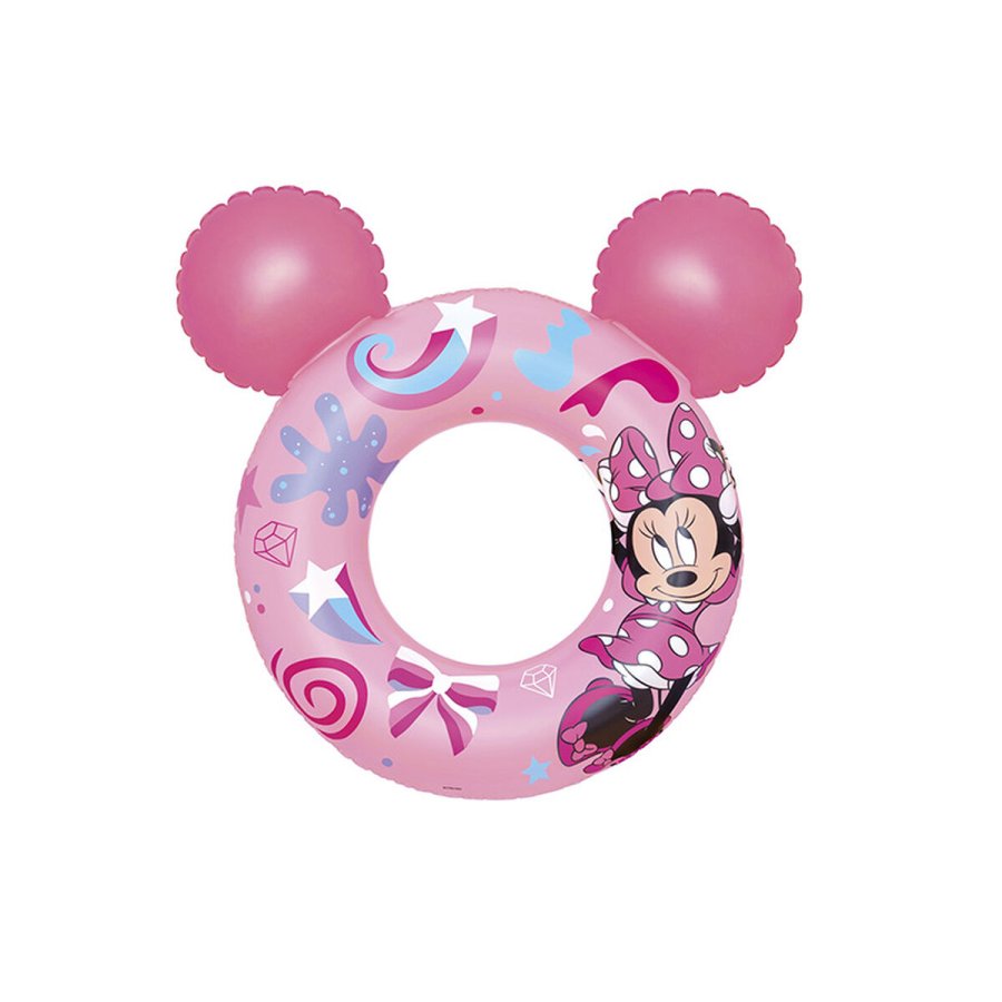 Oppustelig flyder Bestway Multifarvet Minnie Mouse 74 x 76 cm #1
