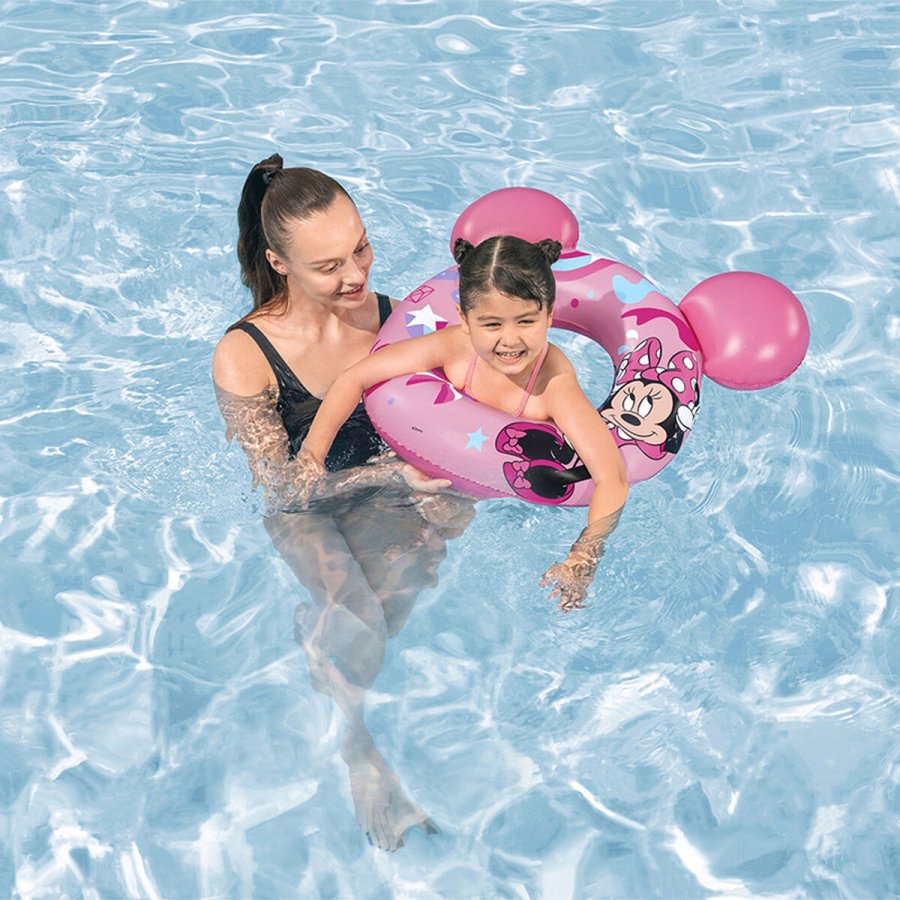 Oppustelig flyder Bestway Multifarvet Minnie Mouse 74 x 76 cm #3