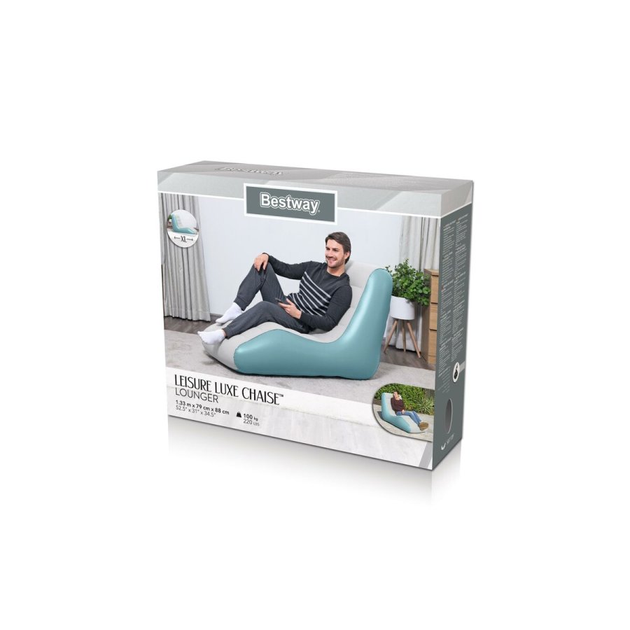 Bestway Skkestol Inflatable Luxury 133x79x88 cm Indendrs 75127 #3