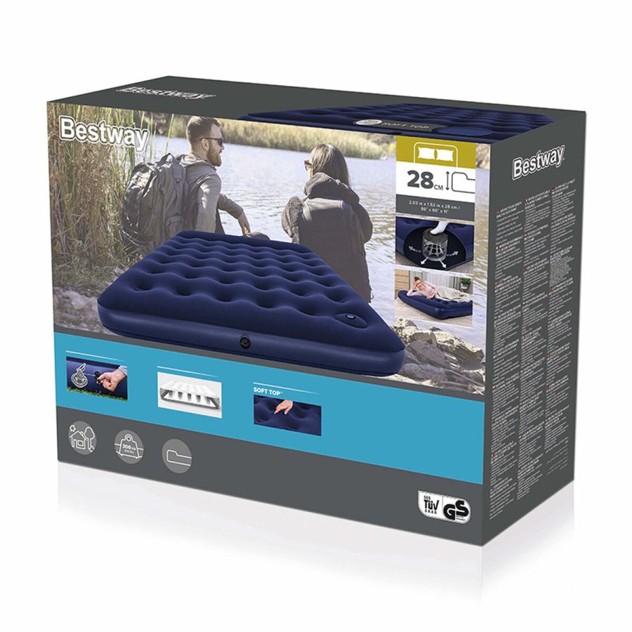 Luftmadras Bestway 203 x 152 x 28 cm #2