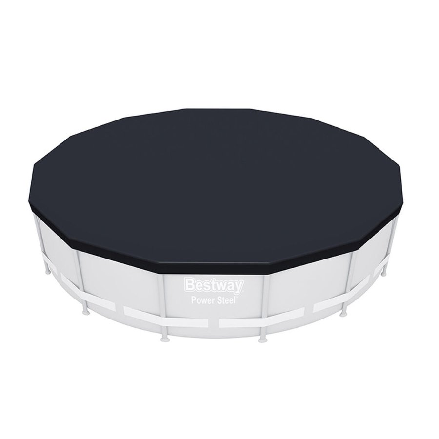 Swimmingpool Cover Bestway Sort  427 cm #1