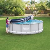 Swimmingpool Cover Bestway Sort  427 cm #3