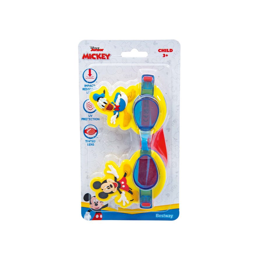 Svmmebriller til Brn Bestway Gul Mickey Mouse (1 enheder) #2