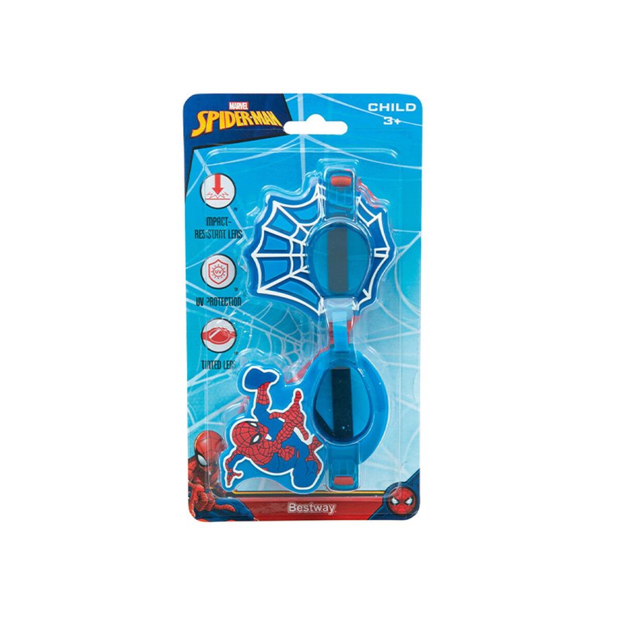 Svmmebriller til Brn Bestway Bl Spiderman (1 enheder) #2