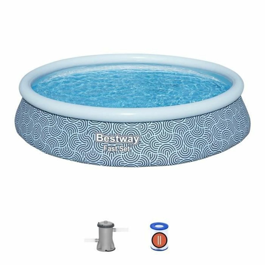 Oppustelig Pool Bestway Bl 396 x 84 cm #1