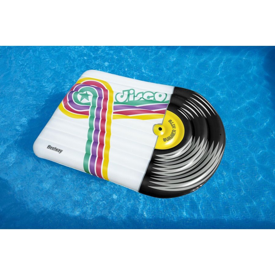 Bestway Oppustelig Madras Disco 196x145 cm Strand og Pool 43837 #4