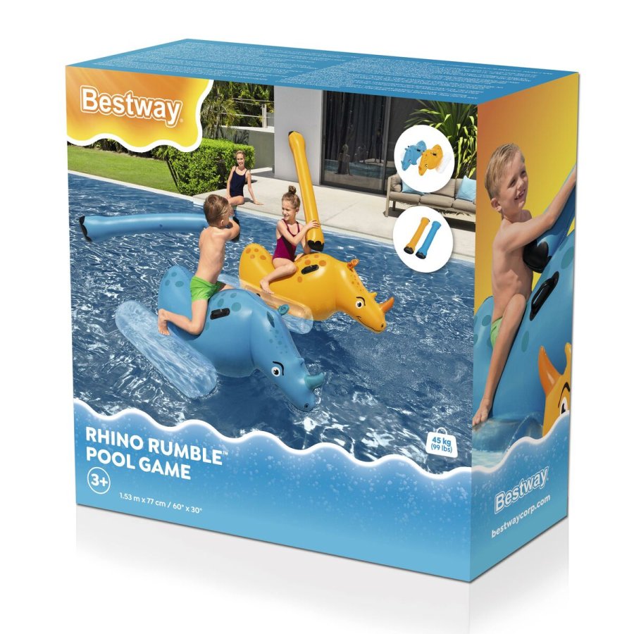 Bestway Flydende Legest Nsehorn 153x77 cm +3 r Pool 41522 #4