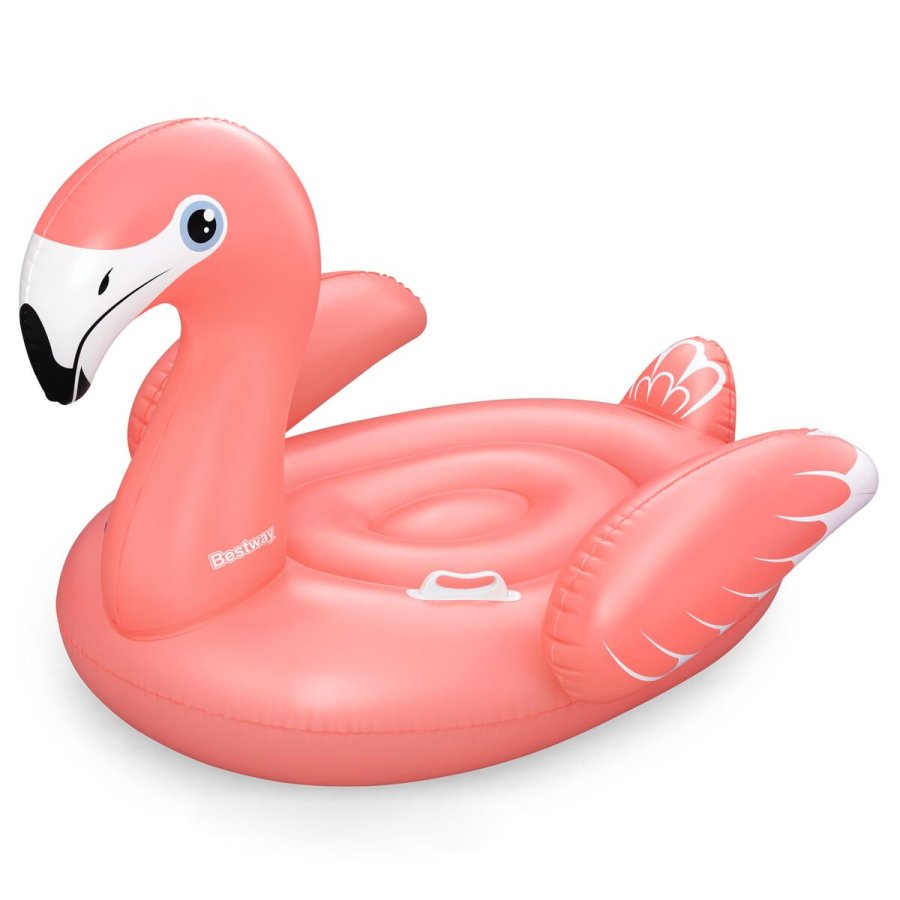 Bestway Oppustelig Flamingo med Hndtag 168x120 cm +3 r Strand og Pool 41526 #1