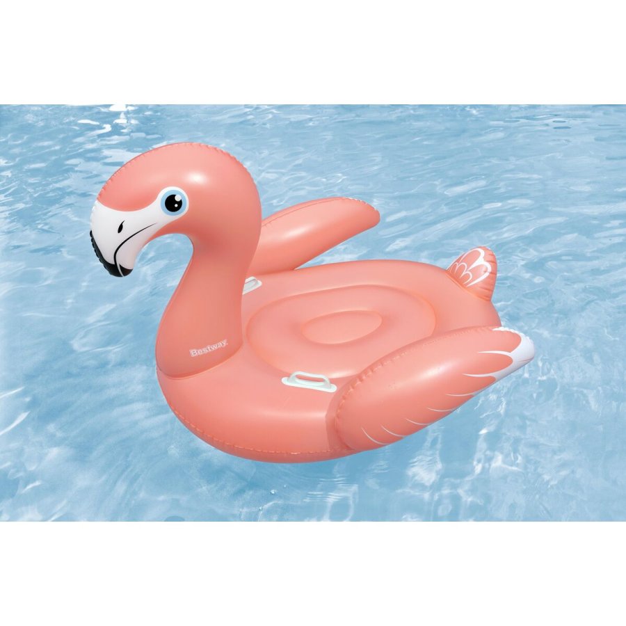 Bestway Oppustelig Flamingo med Hndtag 168x120 cm +3 r Strand og Pool 41526 #3