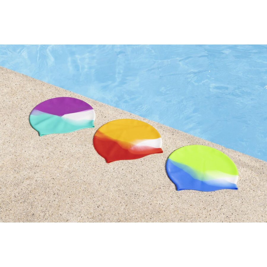 Bestway Badekappe Brn Silikone Farve Mix +3 r Strand og Pool 26049 #5
