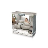 Bestway Oppusteligt Sde med Fodsttte Farve Assorterede 107x99x80/48x48x36 cm #5
