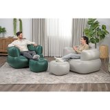 Bestway Oppusteligt Sde med Fodsttte Farve Assorterede 107x99x80/48x48x36 cm #6