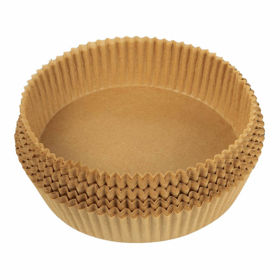Papir til luftfrituregryde Masterpro bgmp-7604 26 x 26 x 4,5 cm (100 enheder) #1
