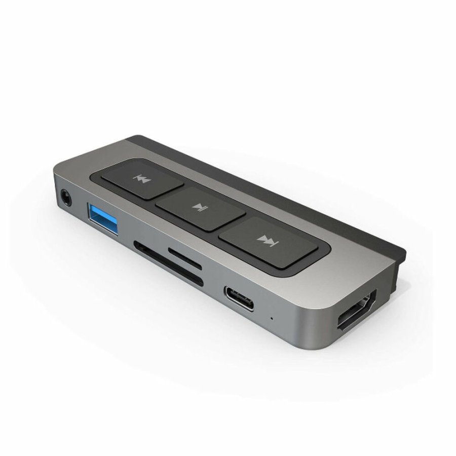 USB Hub Hyper HD449 Gr Slvfarvet #1