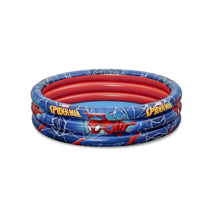 Oppustelig Pool til Brn Bestway Spiderman 122 x 30 cm #1