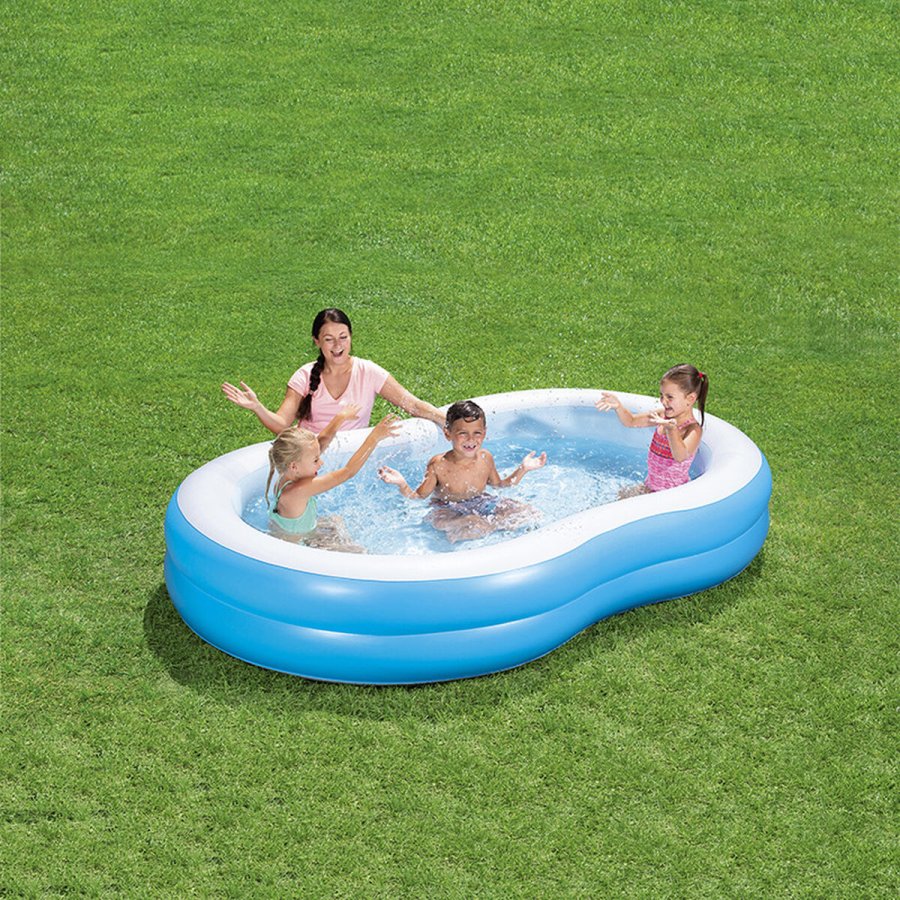 Oppustelig Pool til Brn Bestway Multifarvet 262 x 157 x 46 cm #2