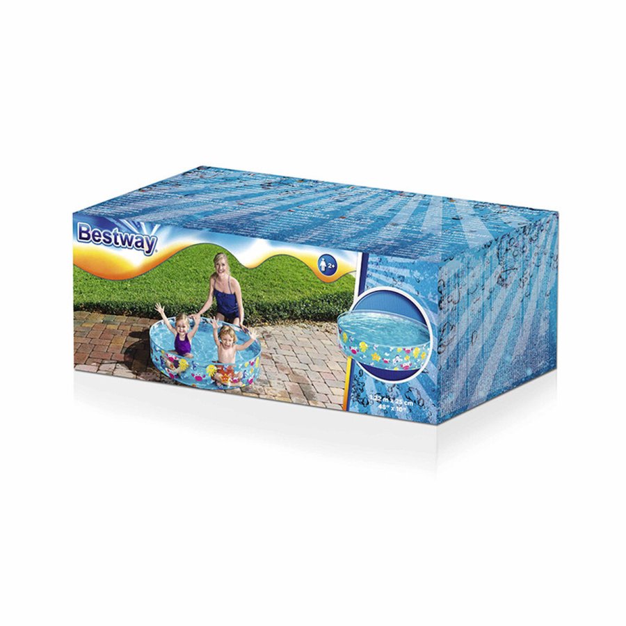 Oppustelig Pool til Brn Bestway 25 x 121 x 121 cm 122 x 122 x 25 cm #2