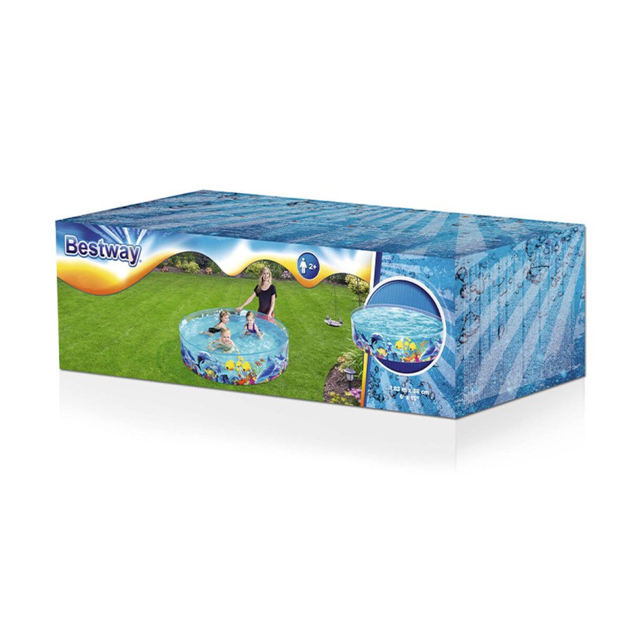 Oppustelig Pool til Brn Bestway Marine 183 x 38 cm #2