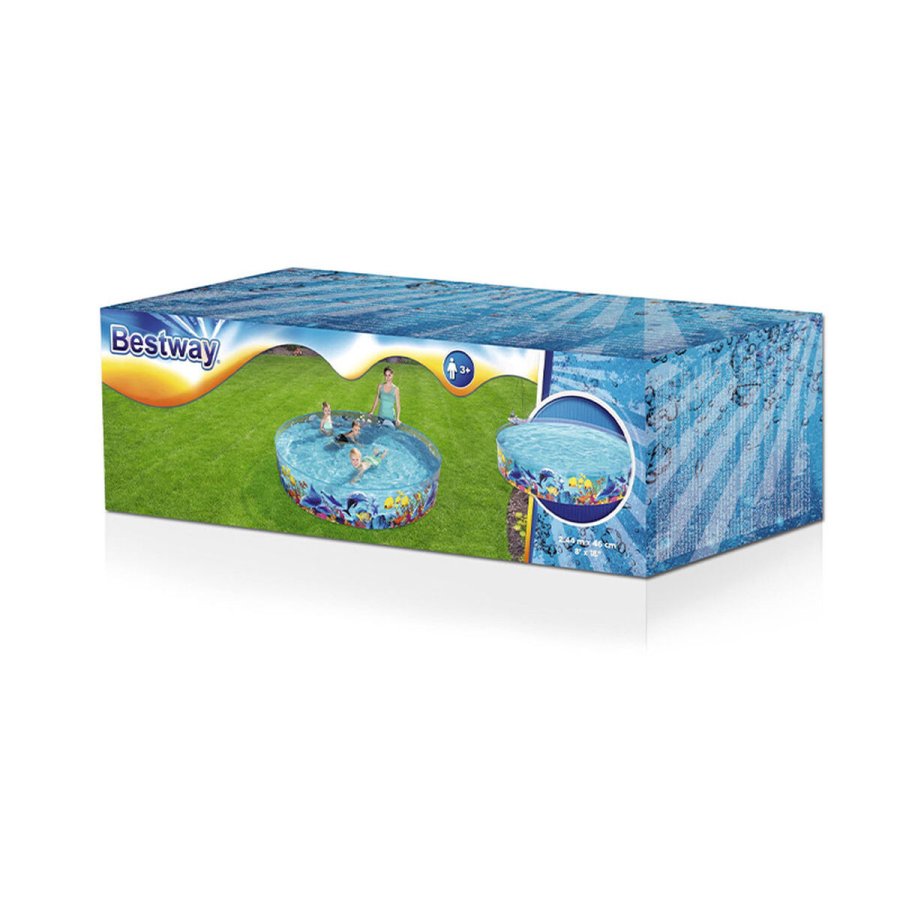 Oppustelig Pool til Brn Bestway Marine 244 x 46 cm #2