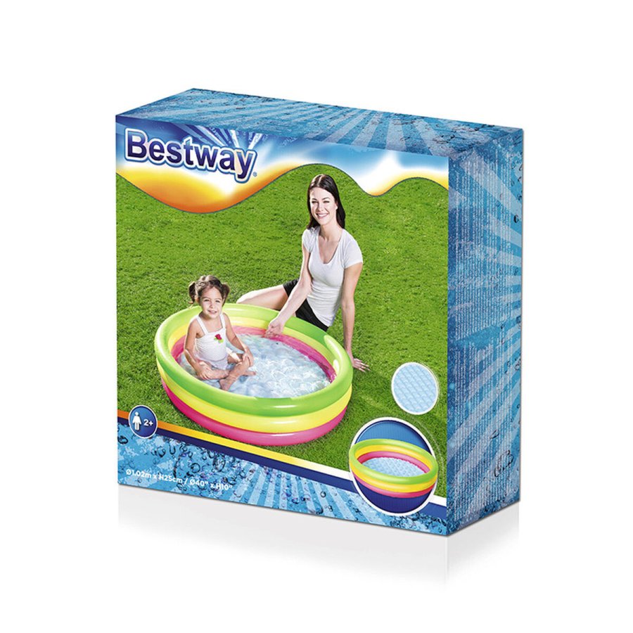 Oppustelig Pool til Brn Bestway 211 L 102 x 25 cm #3