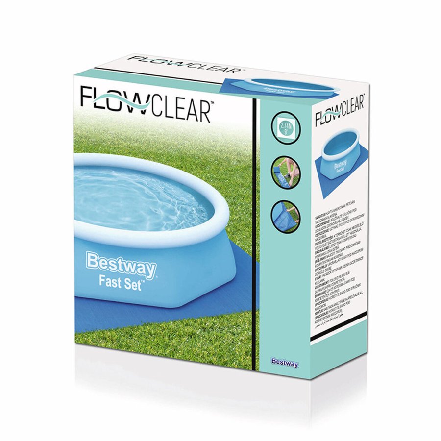 Protective flooring for removable swimming pools Shine Inline 274 x 274 cm #2