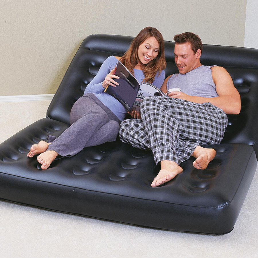 Oppustelige lnestol Bestway 188 x 152 x 64 cm #5