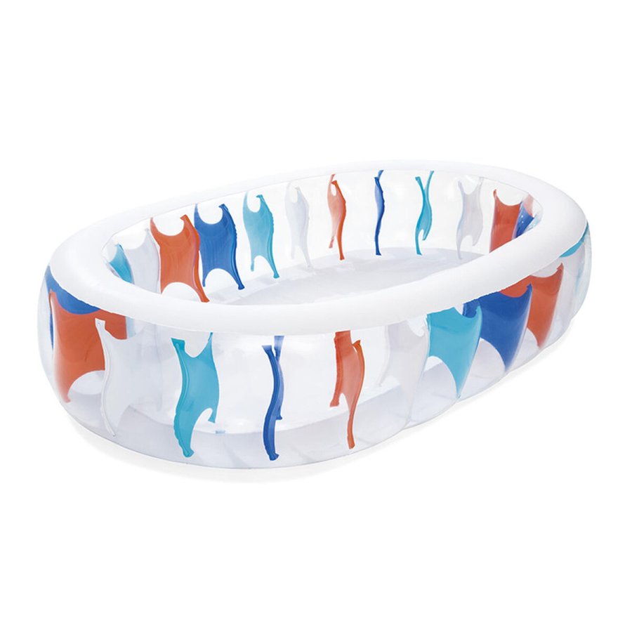 Oppustelig Pool Bestway Multifarvet 229 x 152 x 51 cm #1