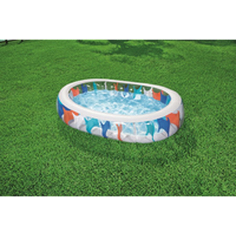 Oppustelig Pool Bestway Multifarvet 229 x 152 x 51 cm #7