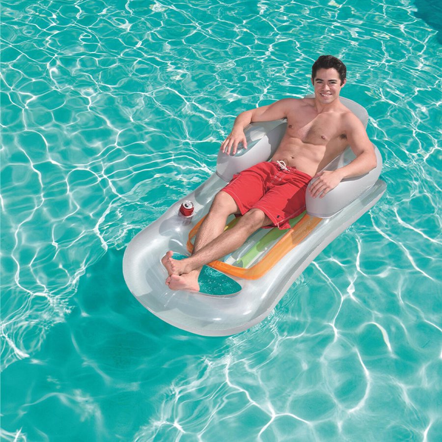 Oppustelig poolstol Bestway 157 x 89 cm #4