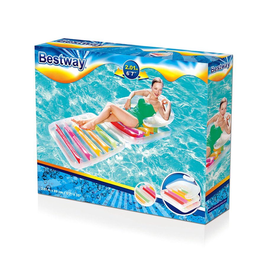 Oppustelig poolstol Bestway 201 x 89 cm #3