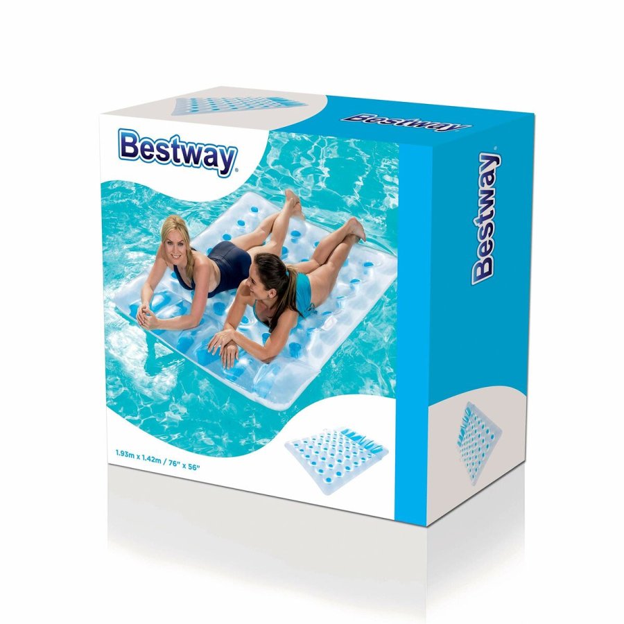 Luftmadras Bestway 193 x 142 cm Dobbelt #6