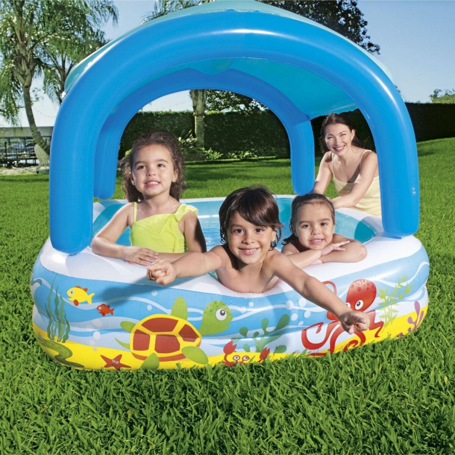 Oppustelig Pool til B�rn Bestway 140 x 140 x 114 cm #6