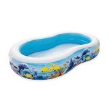 Oppustelig Pool til Brn Bestway Multifarvet 262 x 157 x 46 cm #1