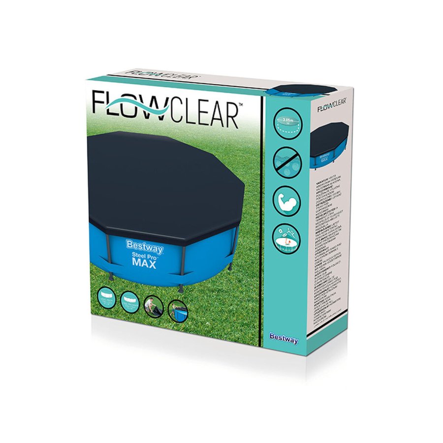 Swimmingpool Cover Bestway Sort � 305 cm (1 enheder) #2