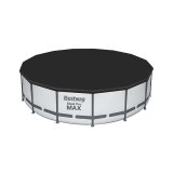 Swimmingpool Cover Bestway Sort  457 cm (1 enheder) #1