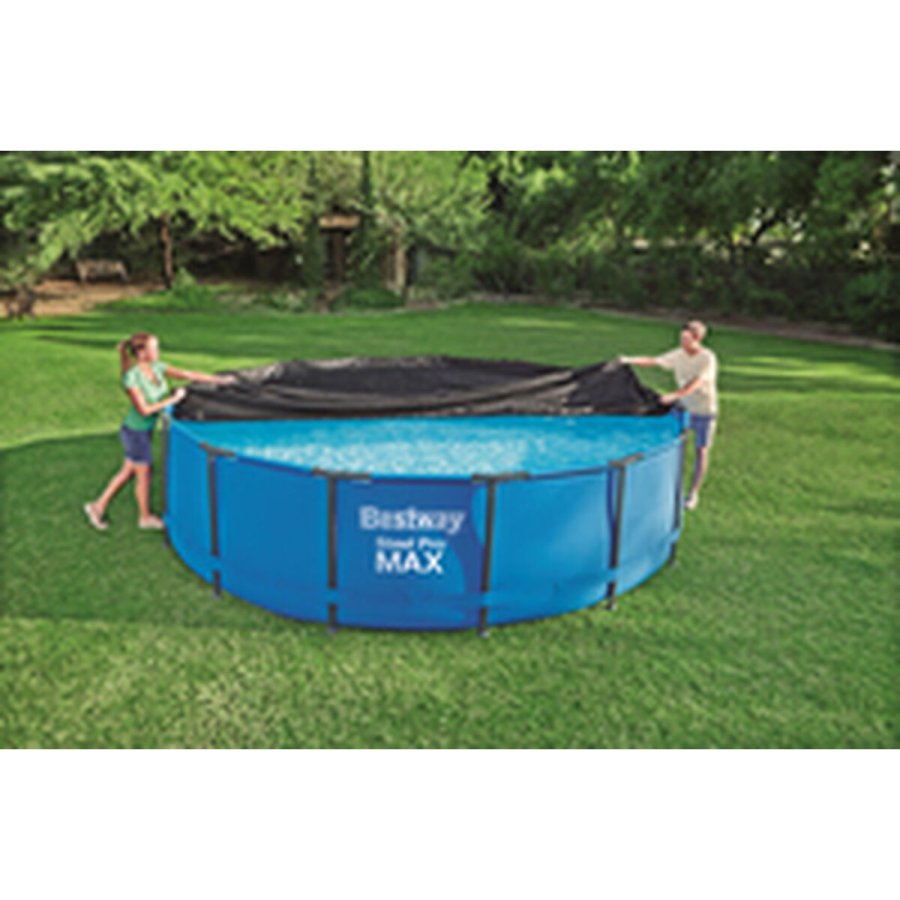 Swimmingpool Cover Bestway Sort  457 cm (1 enheder) #5