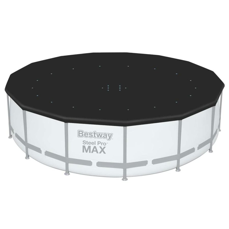 Swimmingpool Cover Bestway Sort  457 cm (1 enheder) #4