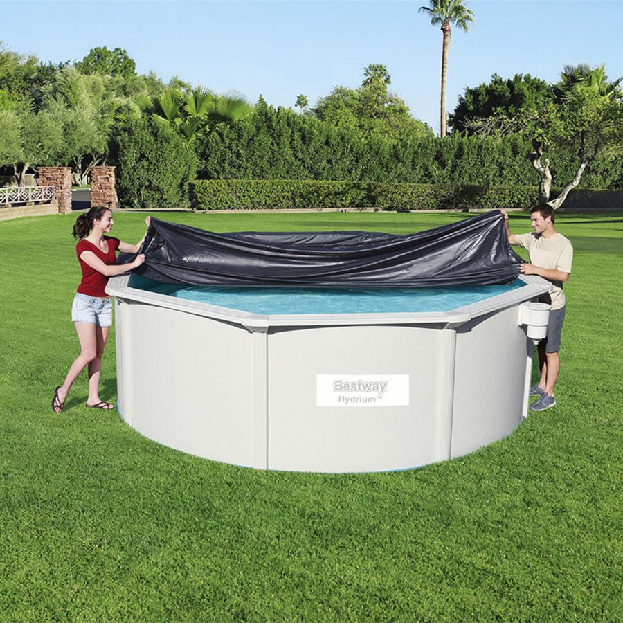Swimmingpool Cover Bestway Sort  401 cm (1 enheder) #3