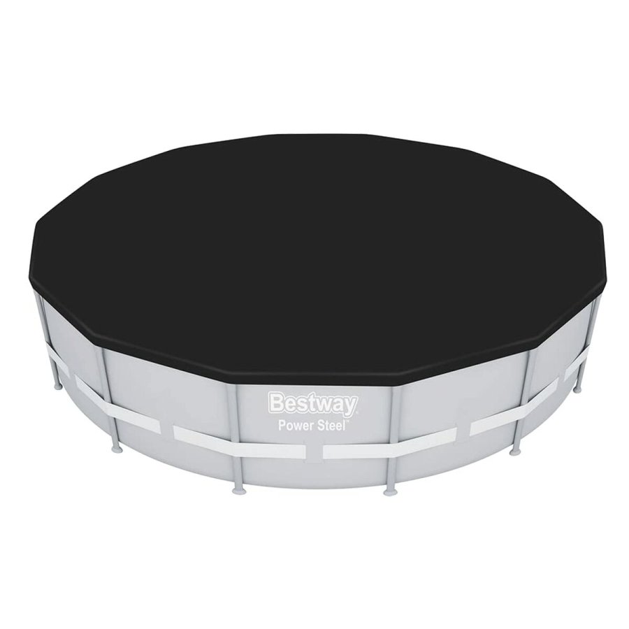 Swimmingpool Cover Bestway Sort  401 cm (1 enheder) #5