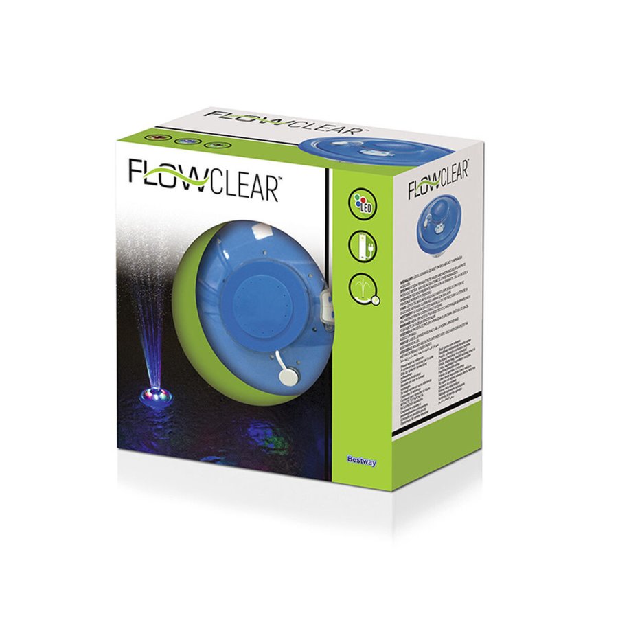 Flydende solcellelampe til swimmingpool Bestway  18,5 cm #2