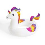 Oppustelig flyder Bestway Hvid Enhjrning 119 x 91 cm #1