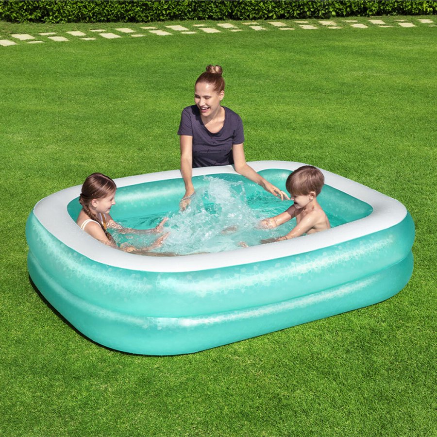 Oppustelig Pool til Brn Bestway Multifarvet 201 x 150 x 51 cm #3