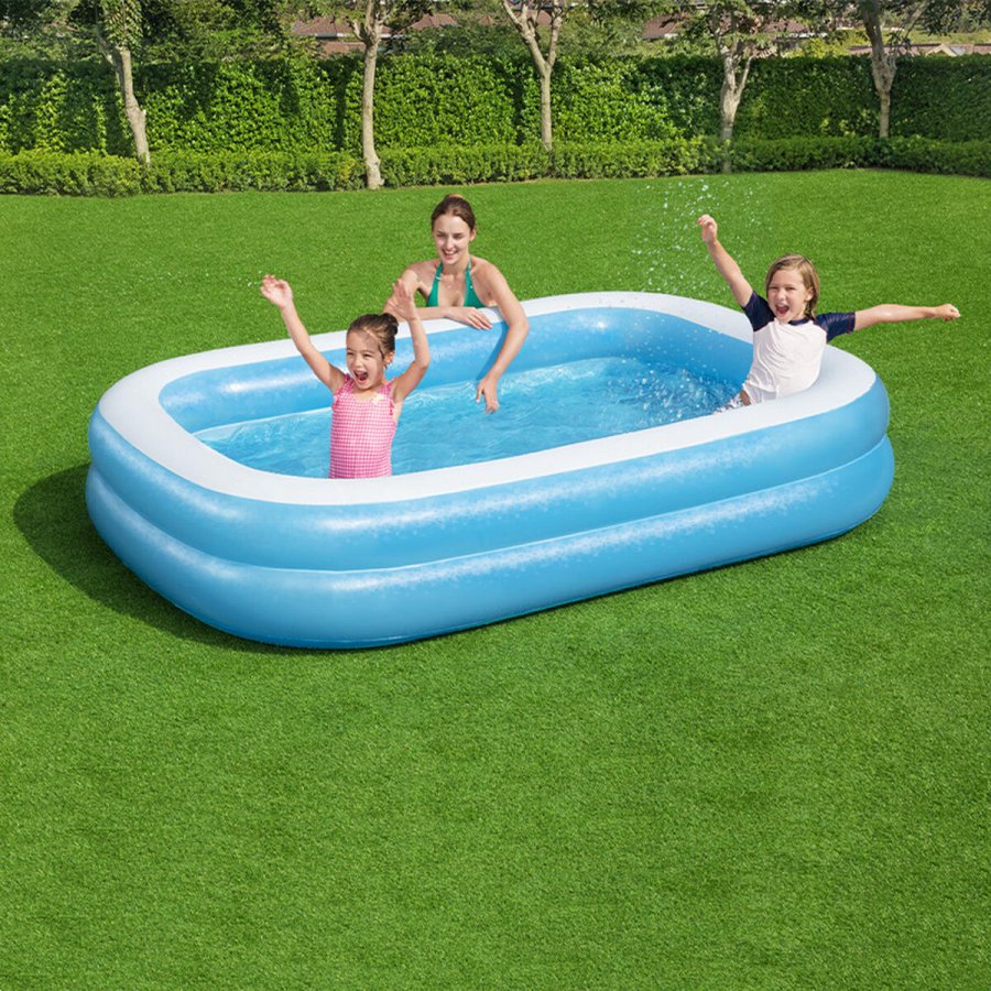 Oppustelig Pool til Brn Bestway Multifarvet 262 x 175 x 51 cm #3