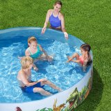 Oppustelig Pool til Brn Bestway Dinosaurer 244 x 46 cm #3
